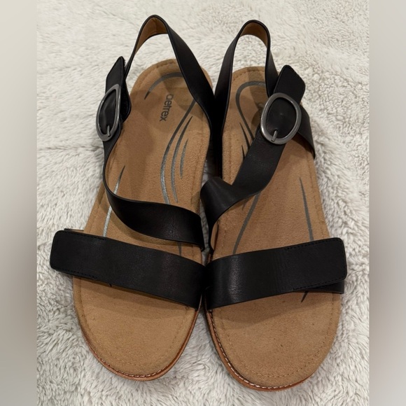 **Aetrex Tamara Cork Sandals – Women’s Size 10, Orthopedic Comfort** - Picture 4 of 6